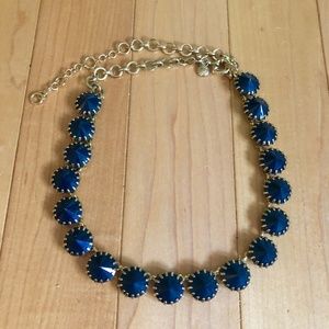 J. Crew Factory Crystal Venus Flytrap Necklace